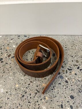 Red Wing Men's Brown Leather Belt